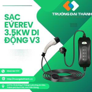 Sạc EVEREV 3,5KW Di Động V3